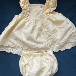 Janie and Jack Ruffled Diaper Cover Set